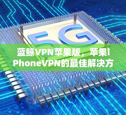 蓝鲸VPN苹果版，苹果iPhoneVPN的最佳解决方案