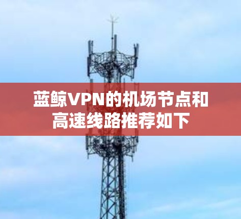 蓝鲸VPN的机场节点和高速线路推荐如下