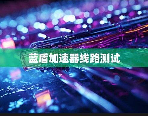 蓝盾加速器线路测试