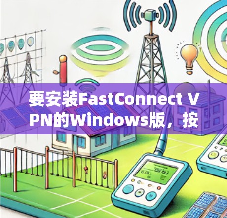 要安装FastConnect VPN的Windows版，按照以下步骤操作