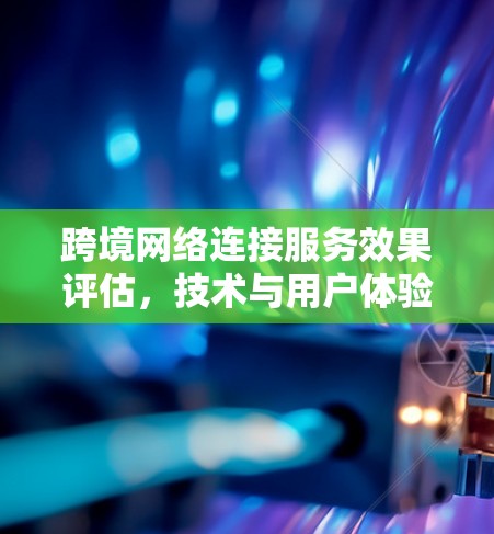 跨境网络连接服务效果评估，技术与用户体验的平衡之道
