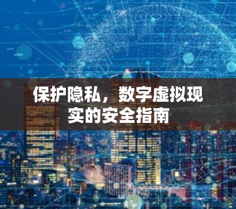 保护隐私，数字虚拟现实的安全指南