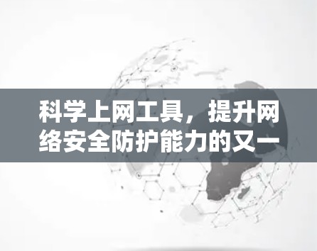 科学上网工具，提升网络安全防护能力的又一法宝