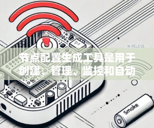 节点配置生成工具是用于创建、管理、监控和自动化配置各种节点的工具。这些工具帮助开发者高效管理节点环境，确保应用的稳定性和可维护性。以下是几种常见节点配置生成工具及其详细信息