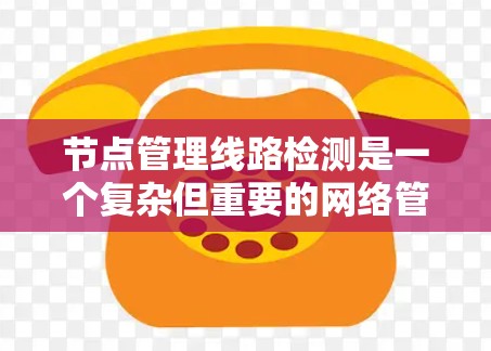 节点管理线路检测是一个复杂但重要的网络管理任务，涉及多个环节和方法。以下是对该领域的概述和总结
