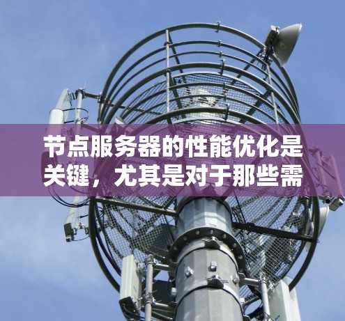 节点服务器的性能优化是关键，尤其是对于那些需要高性能的场景，如高并发应用、游戏开发、游戏引擎等。以下是一些关于节点服务器测速和选择节点的攻略