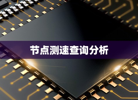 节点测速查询分析