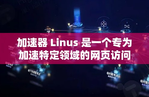 加速器 Linus 是一个专为加速特定领域的网页访问而设计的工具。以下是访问 Linus 的步骤