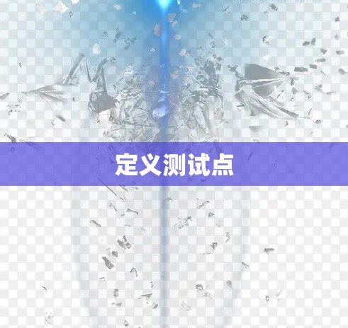 定义测试点