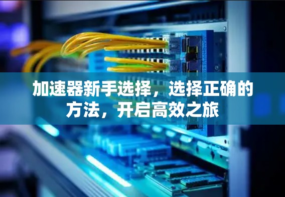 加速器新手选择，选择正确的方法，开启高效之旅