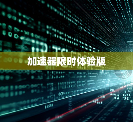 加速器限时体验版