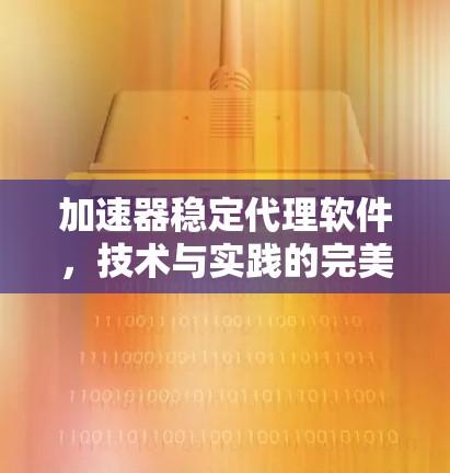 加速器稳定代理软件，技术与实践的完美结合