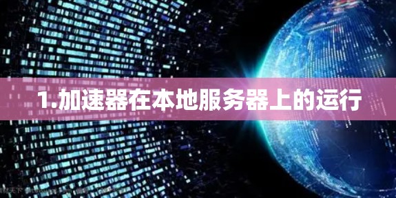 1.加速器在本地服务器上的运行