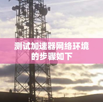 测试加速器网络环境的步骤如下