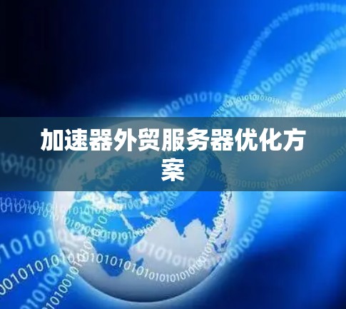 加速器外贸服务器优化方案