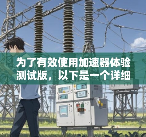 为了有效使用加速器体验测试版，以下是一个详细的步骤指南