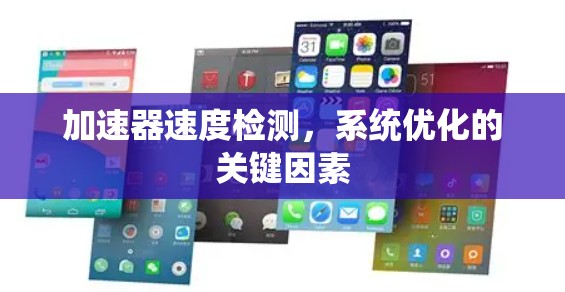 加速器速度检测，系统优化的关键因素