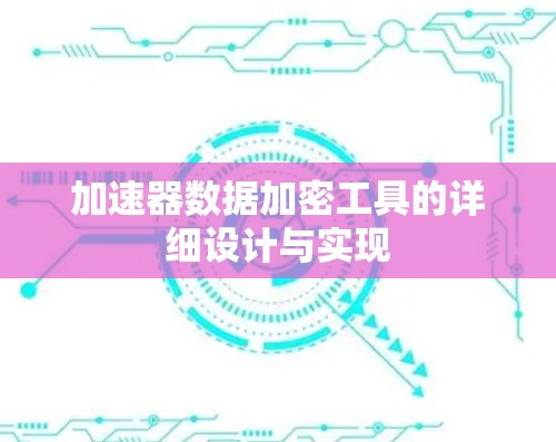 加速器数据加密工具的详细设计与实现