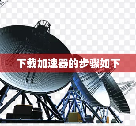 下载加速器的步骤如下