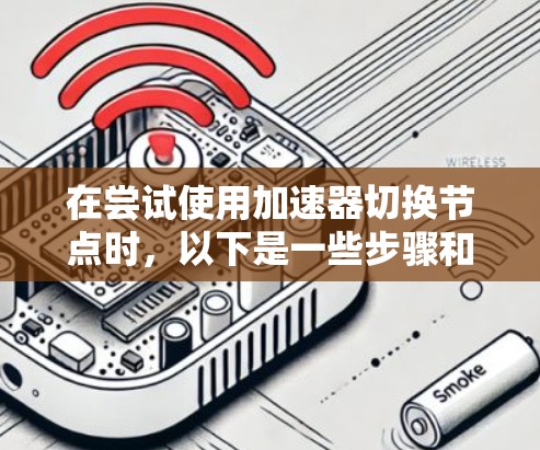 在尝试使用加速器切换节点时，以下是一些步骤和方法，帮助你管理加速器的节点数和性能