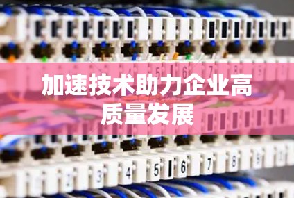 加速技术助力企业高质量发展