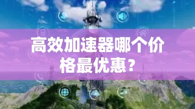 高效加速器哪个价格最优惠？