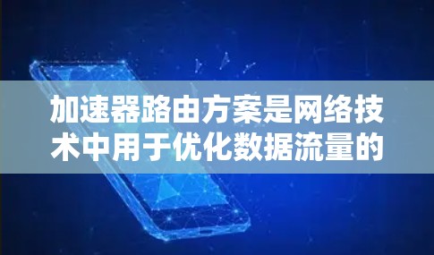 加速器路由方案是网络技术中用于优化数据流量的策略，尤其适用于多设备共享网络。以下是对加速器路由方案的详细分析