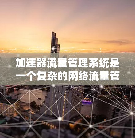 加速器流量管理系统是一个复杂的网络流量管理系统，主要用于确保网络中的流量不被过度使用，从而提高网络的可用性和稳定性。以下是对这个系统进行的详细分析和总结
