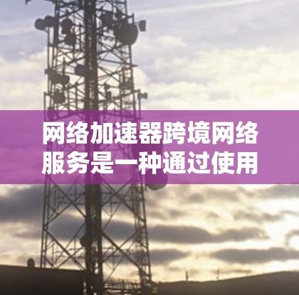网络加速器跨境网络服务是一种通过使用特定的网络加速器技术，实现跨地域数据传输的一种高效方法。以下是对这一概念的详细分析和总结