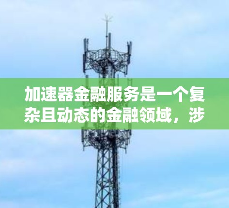 加速器金融服务是一个复杂且动态的金融领域，涉及多个子领域和概念。以下是对加速器金融服务的系统性总结，涵盖其定义、类型、连接、投资应用、法律监管、经济作用和未来发展前景